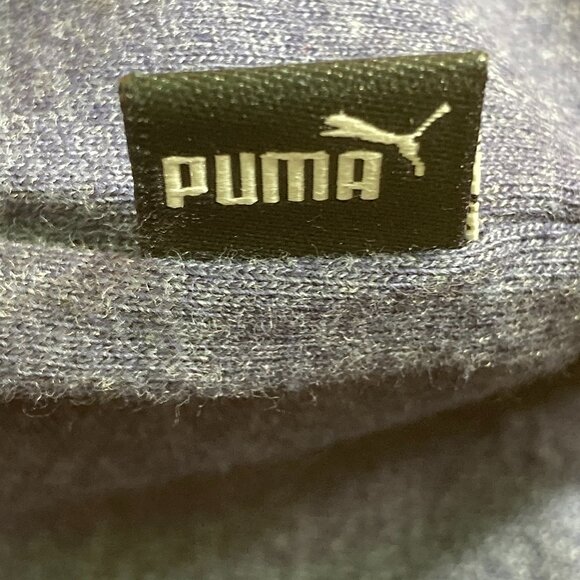 NEW! PUMA ESSENTIALS HEATHER XXL Men's Men T-Shirt Tee Shirt Peacoat Blue - Picture 6 of 8